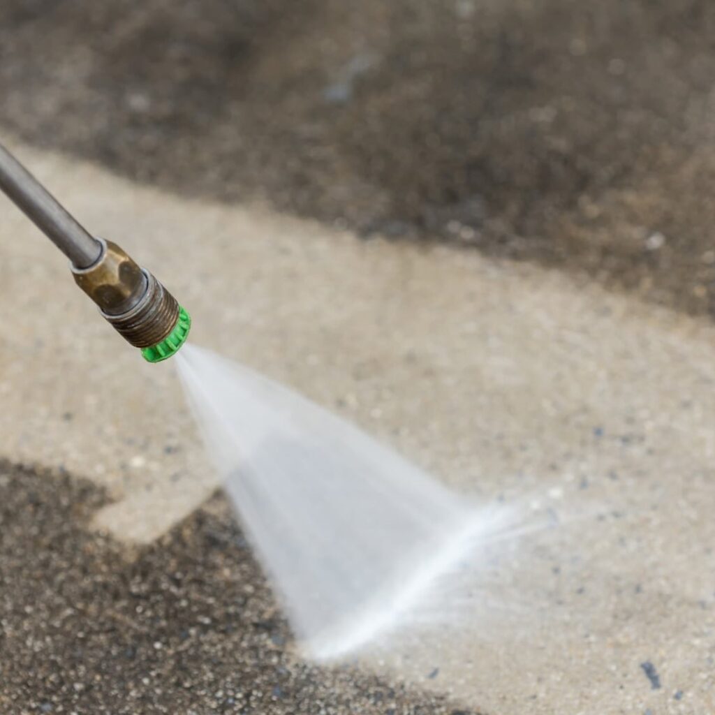 concrete cleaning